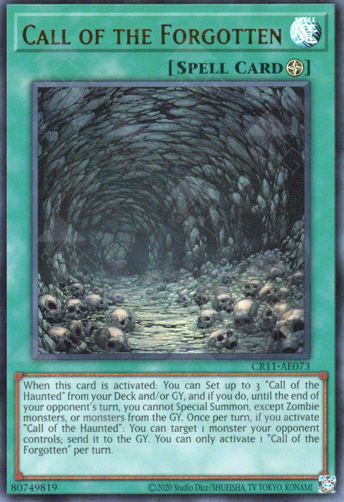 CR11-AE073 Call of the Forgotten (UR)