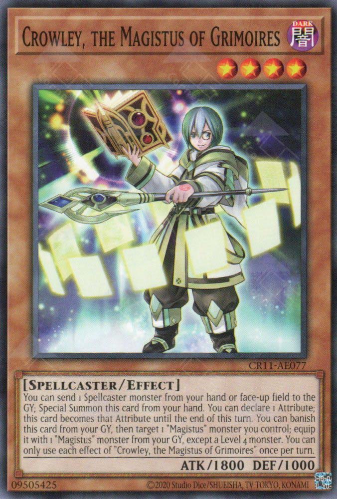 CR11-AE077 Crowley, the Magistus of Grimoires (N)