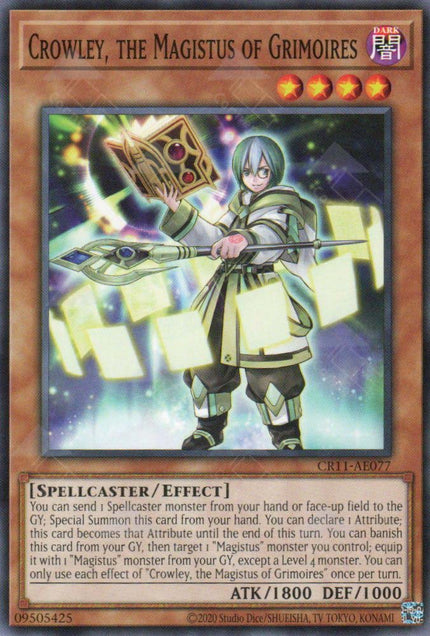CR11-AE077 Crowley, the Magistus of Grimoires (N)
