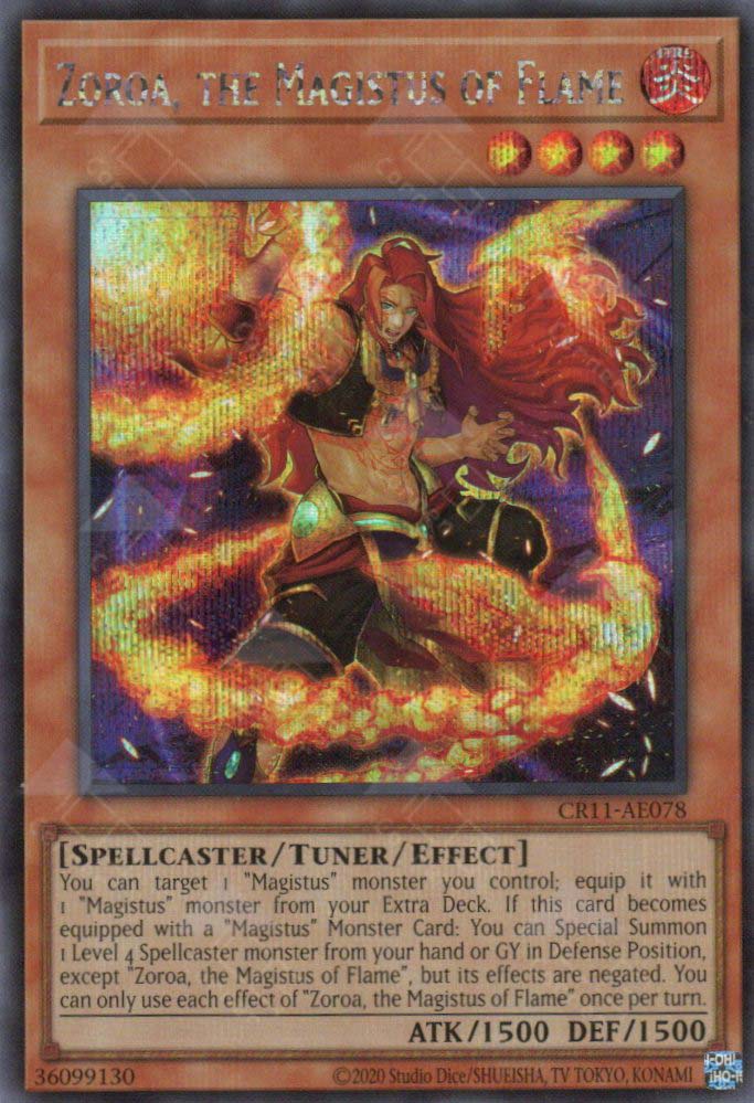 CR11-AE078 Zoroa, the Magistus of Flame (SER)