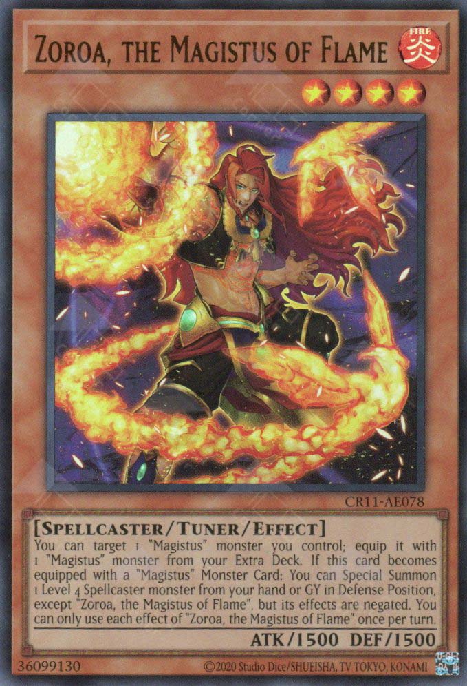 CR11-AE078 Zoroa, the Magistus of Flame (UR)