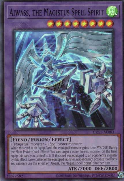 CR11-AE083 Aiwass, the Magistus Spell Spirit (SR)
