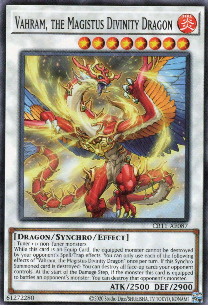 CR11-AE087 Vahram, the Magistus Divinity Dragon (N)