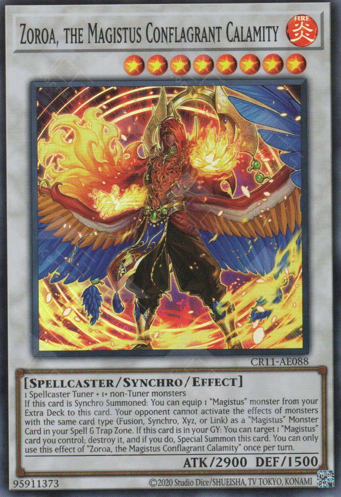 CR11-AE088 Zoroa, the Magistus Conflagrant Calamity (SR)