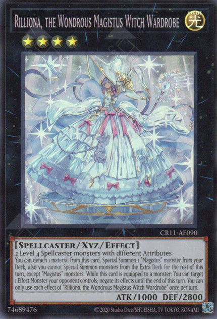 CR11-AE090 Rilliona, the Wondrous Magistus Witch Wardrobe (SR)