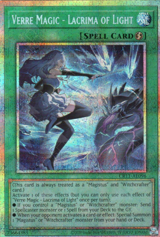 CR11-AE096 Verre Magic - Lacrima of Light (PSER)