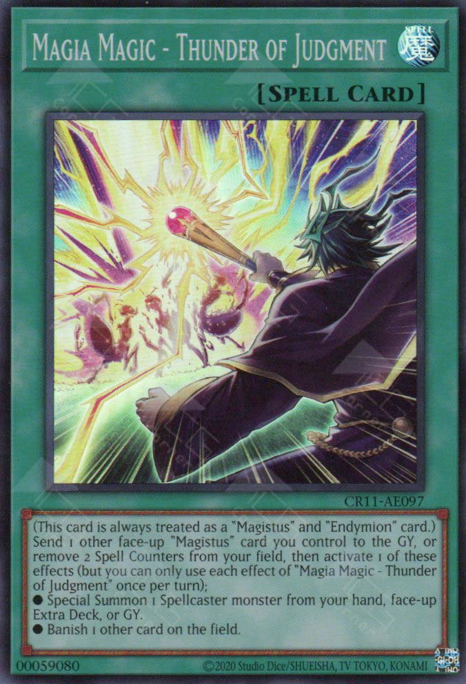 CR11-AE097 Magia Magic - Thunder of Judgment (SR)