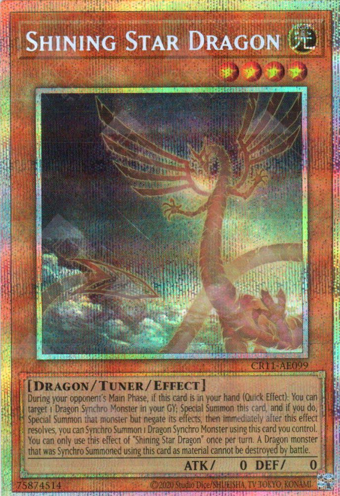 CR11-AE099 Shining Star Dragon (PSER)