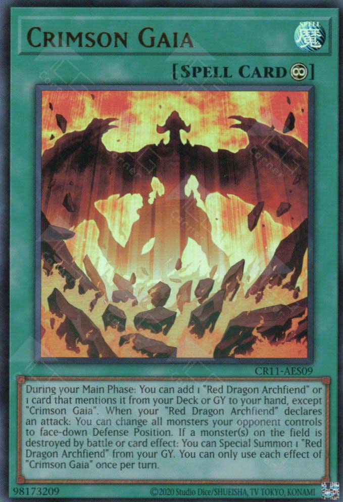 CR11-AES09 Crimson Gaia (UR)