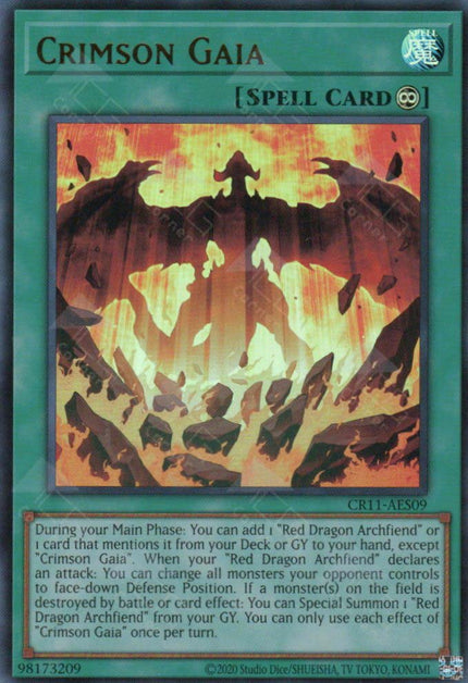 CR11-AES09 Crimson Gaia (UR)