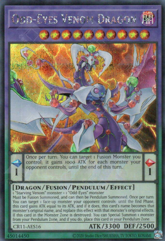CR11-AES16 Odd-Eyes Venom Dragon (SER)