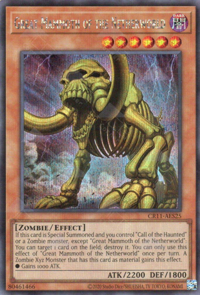 CR11-AES25 Great Mammoth of the Netherworld (SER)