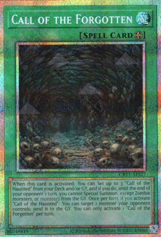 CR11-AES27 Call of the Forgotten (PSER)
