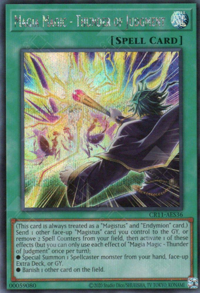 CR11-AES36 Magia Magic - Thunder of Judgment (SER)