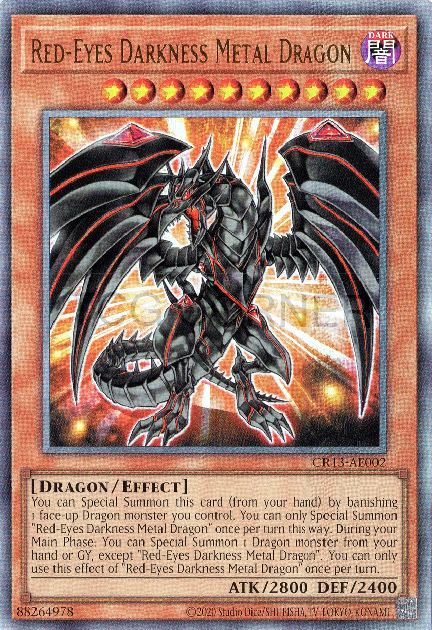 CR13-AE002 Red-Eyes Darkness Metal Dragon (UL)
