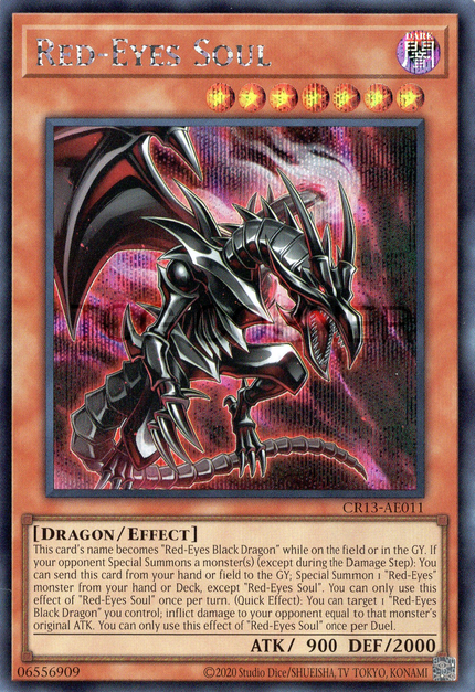 CR13-AE011 Red-Eyes Soul (SER)