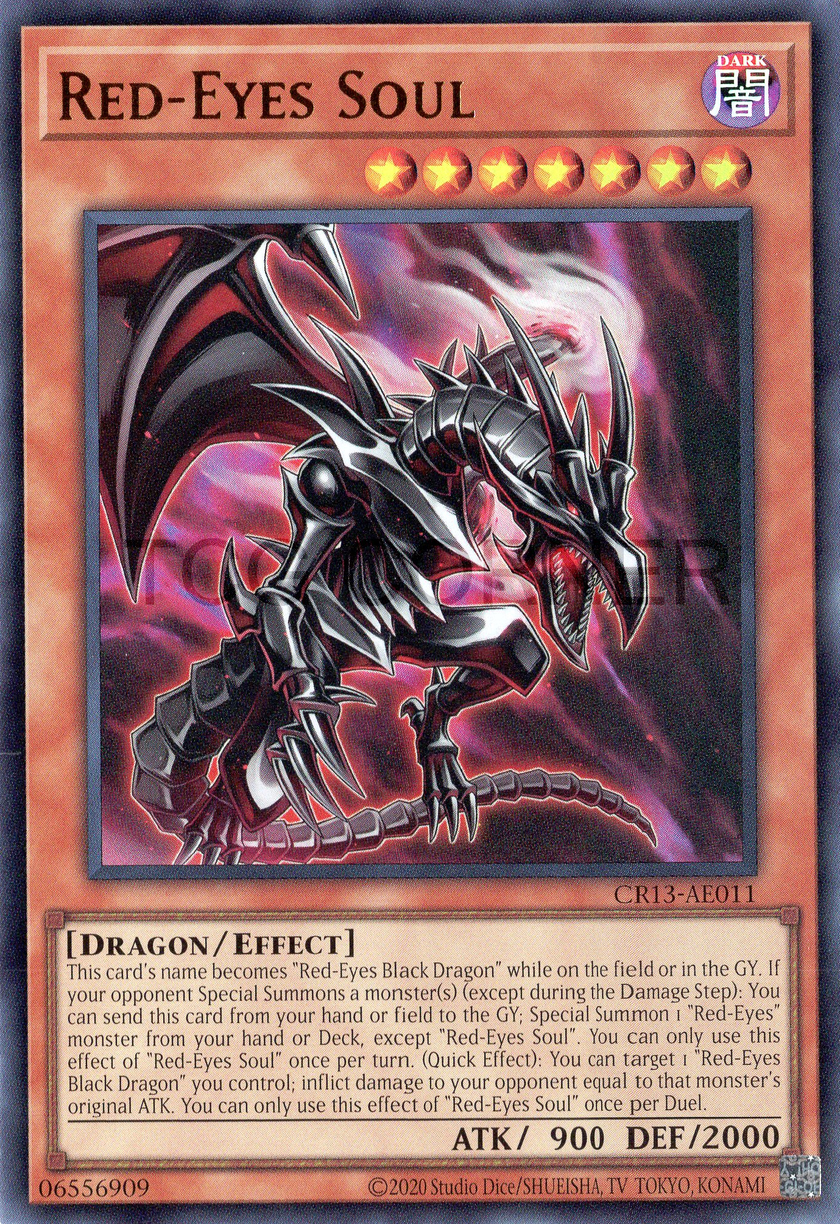 CR13-AE011 Red-Eyes Soul (UR)