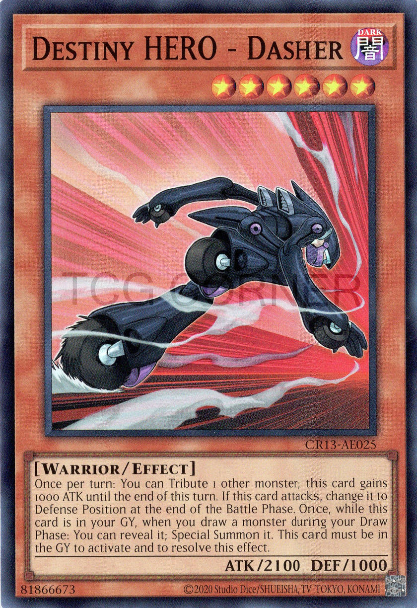 CR13-AE025 Destiny HERO - Dasher (SR)