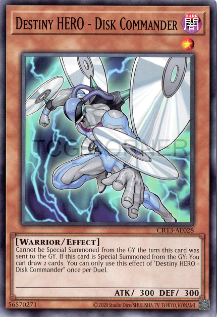CR13-AE028 Destiny HERO - Disk Commander (N)