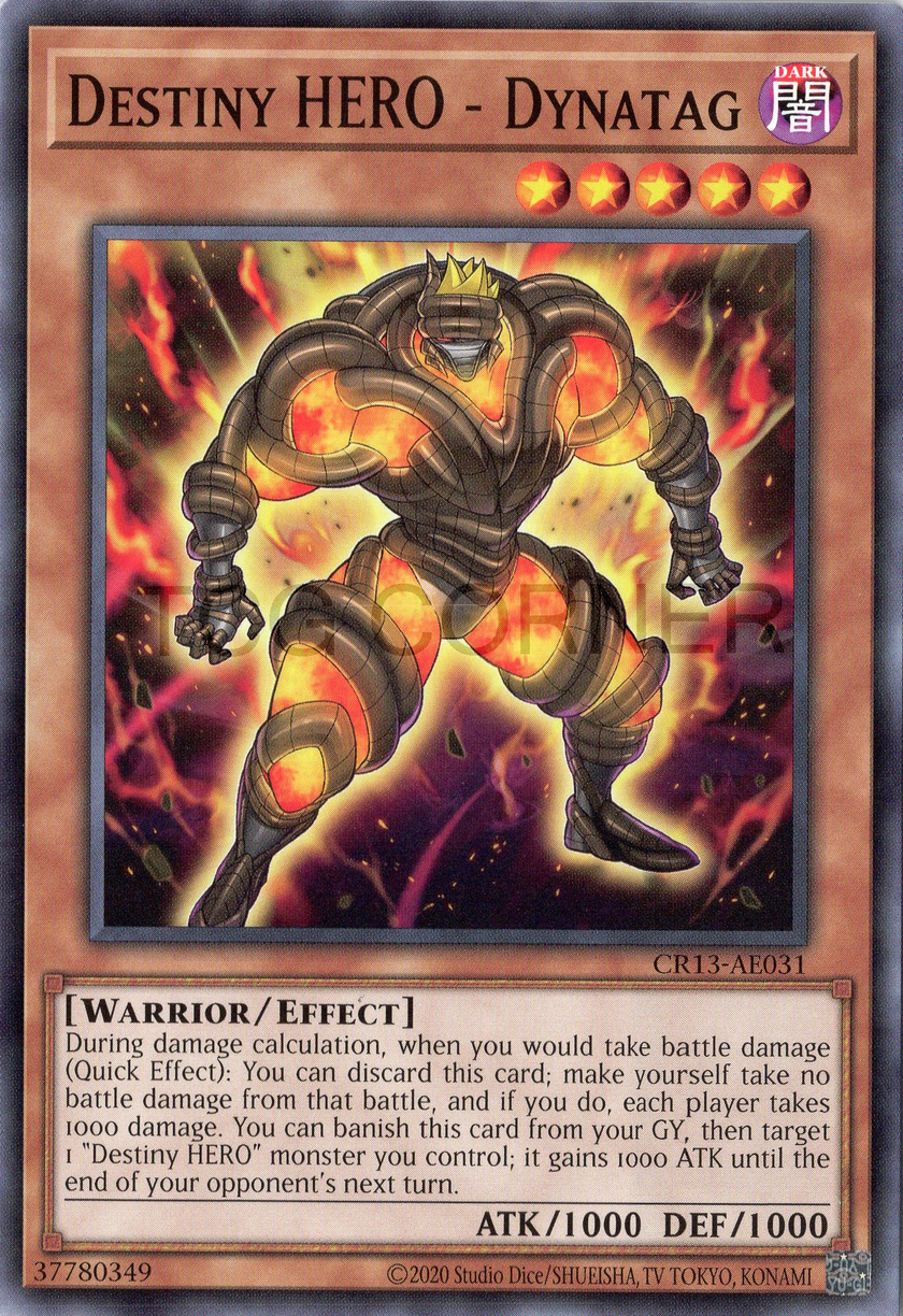 CR13-AE031 Destiny HERO - Dynatag (N)
