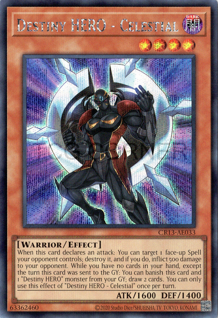 CR13-AE033 Destiny HERO - Celestial (SER)