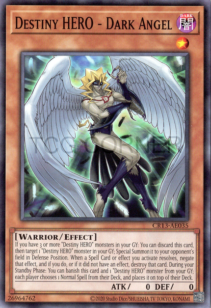 CR13-AE035 Destiny HERO - Dark Angel (N)