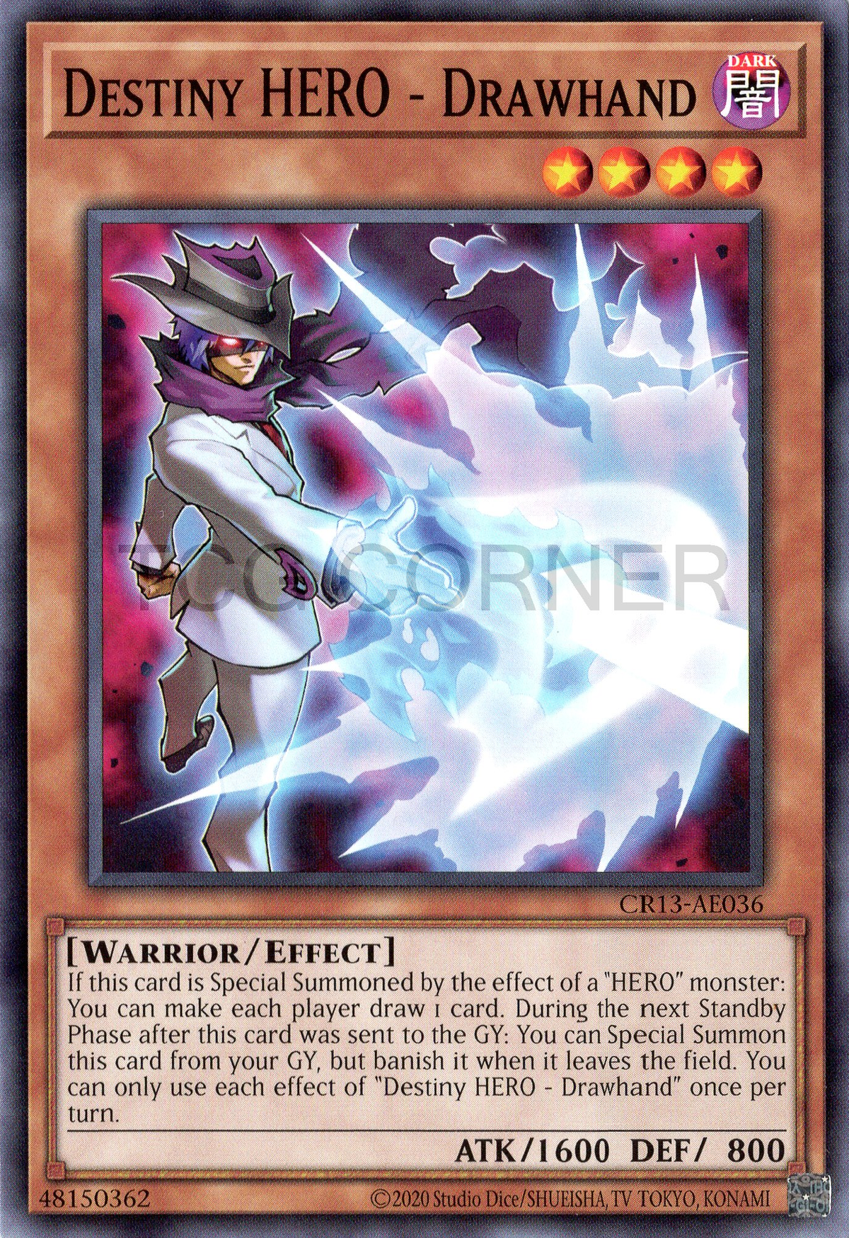 CR13-AE036 Destiny HERO - Drawhand (N)
