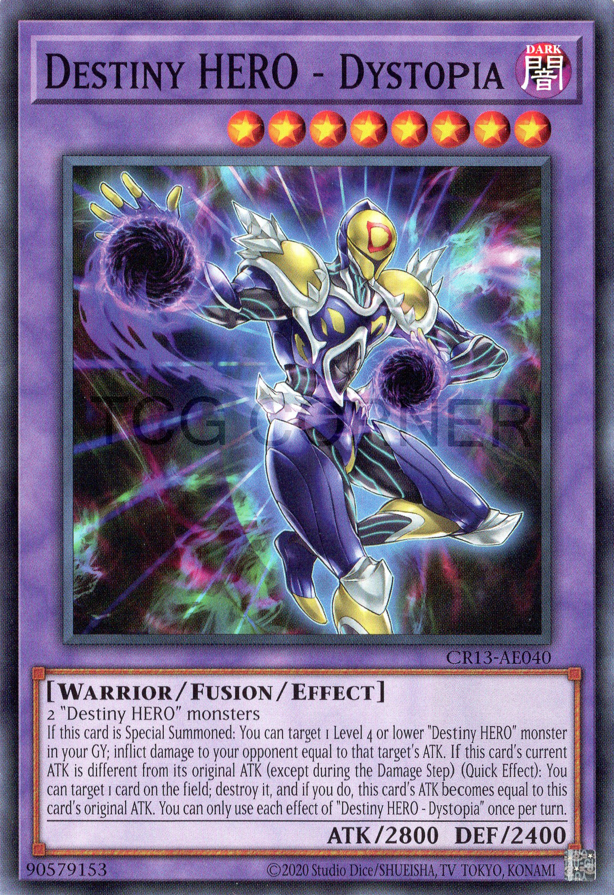 CR13-AE040 Destiny HERO - Dystopia (N)