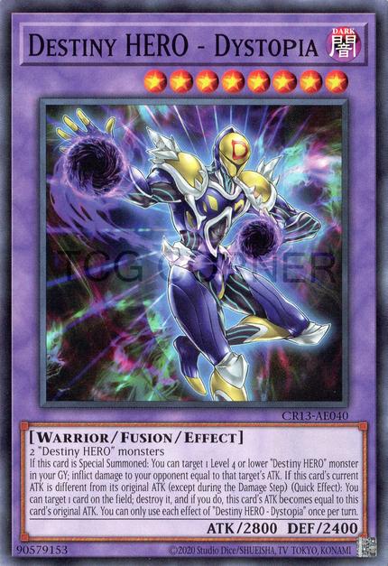 CR13-AE040 Destiny HERO - Dystopia (N)