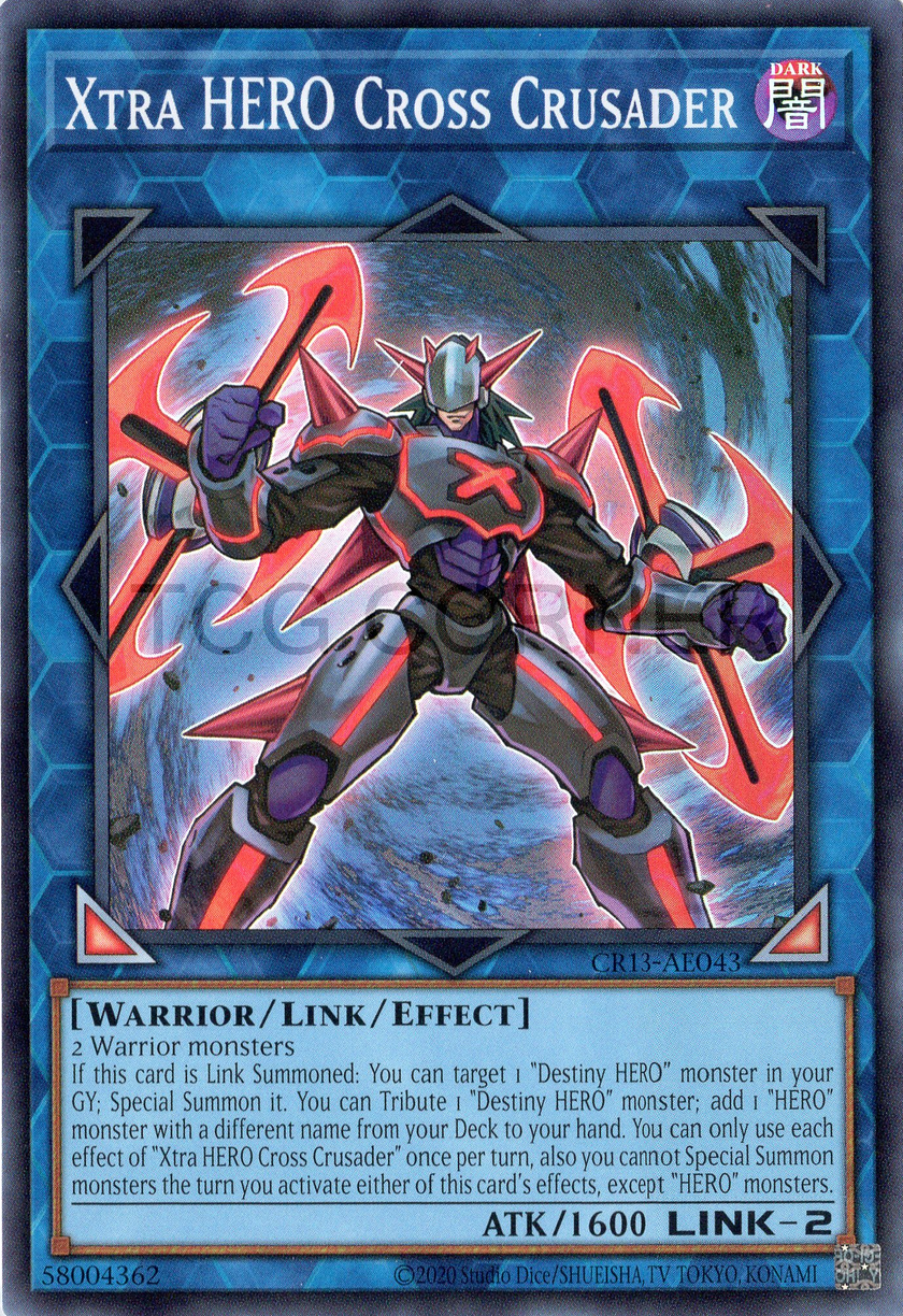 CR13-AE043 Xtra HERO Cross Crusader (SR)