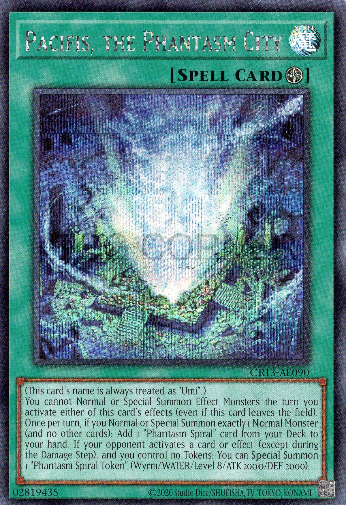 CR13-AE090 Pacifis, the Phantasm City (SER)