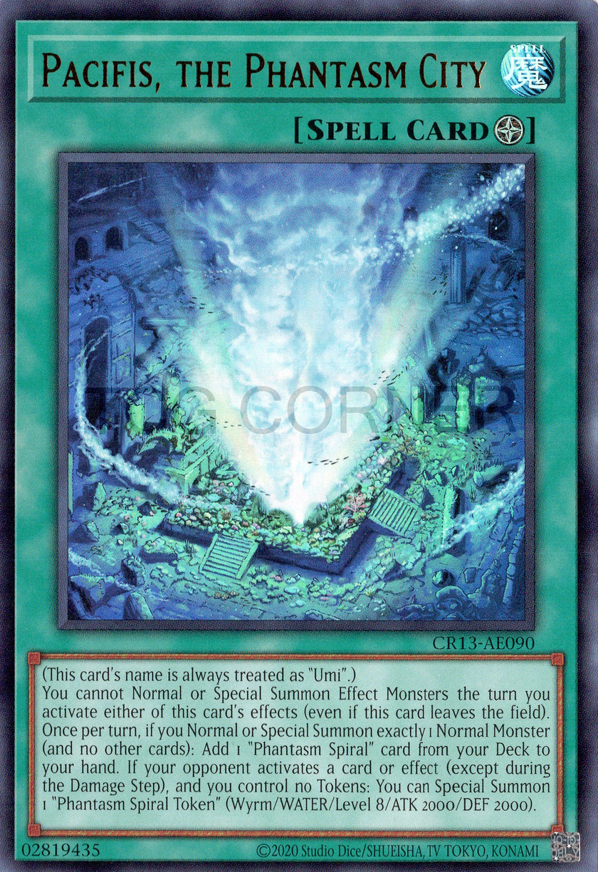 CR13-AE090 Pacifis, the Phantasm City (UR)
