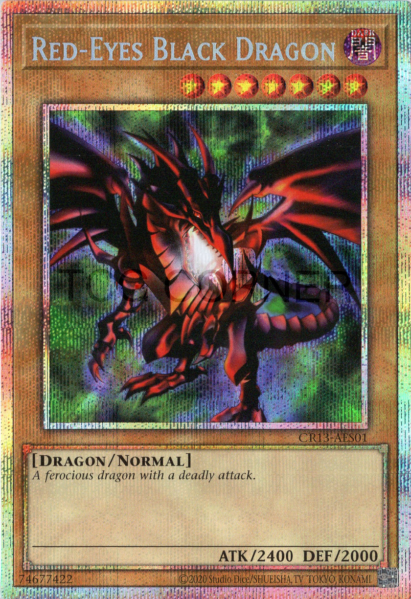 CR13-AES01 Red-Eyes Black Dragon (PSER)