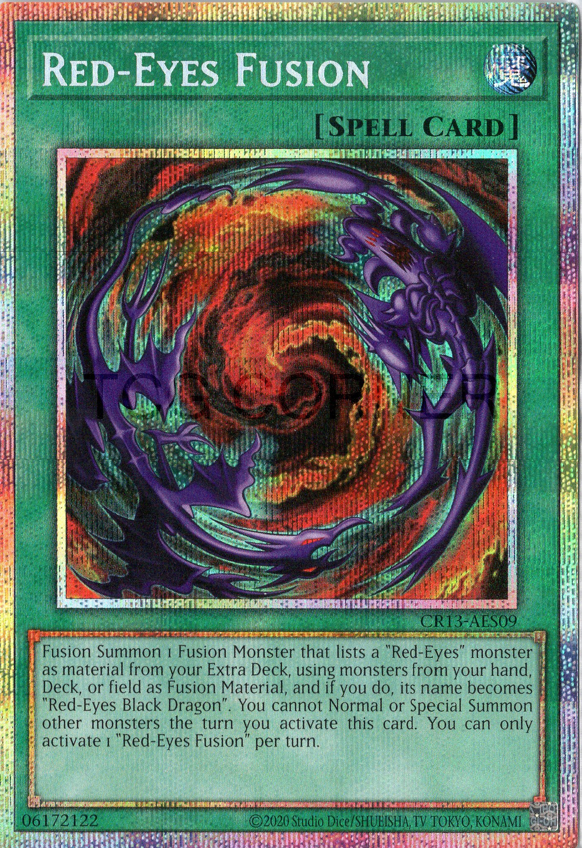 CR13-AES09 Red-Eyes Fusion (PSER)