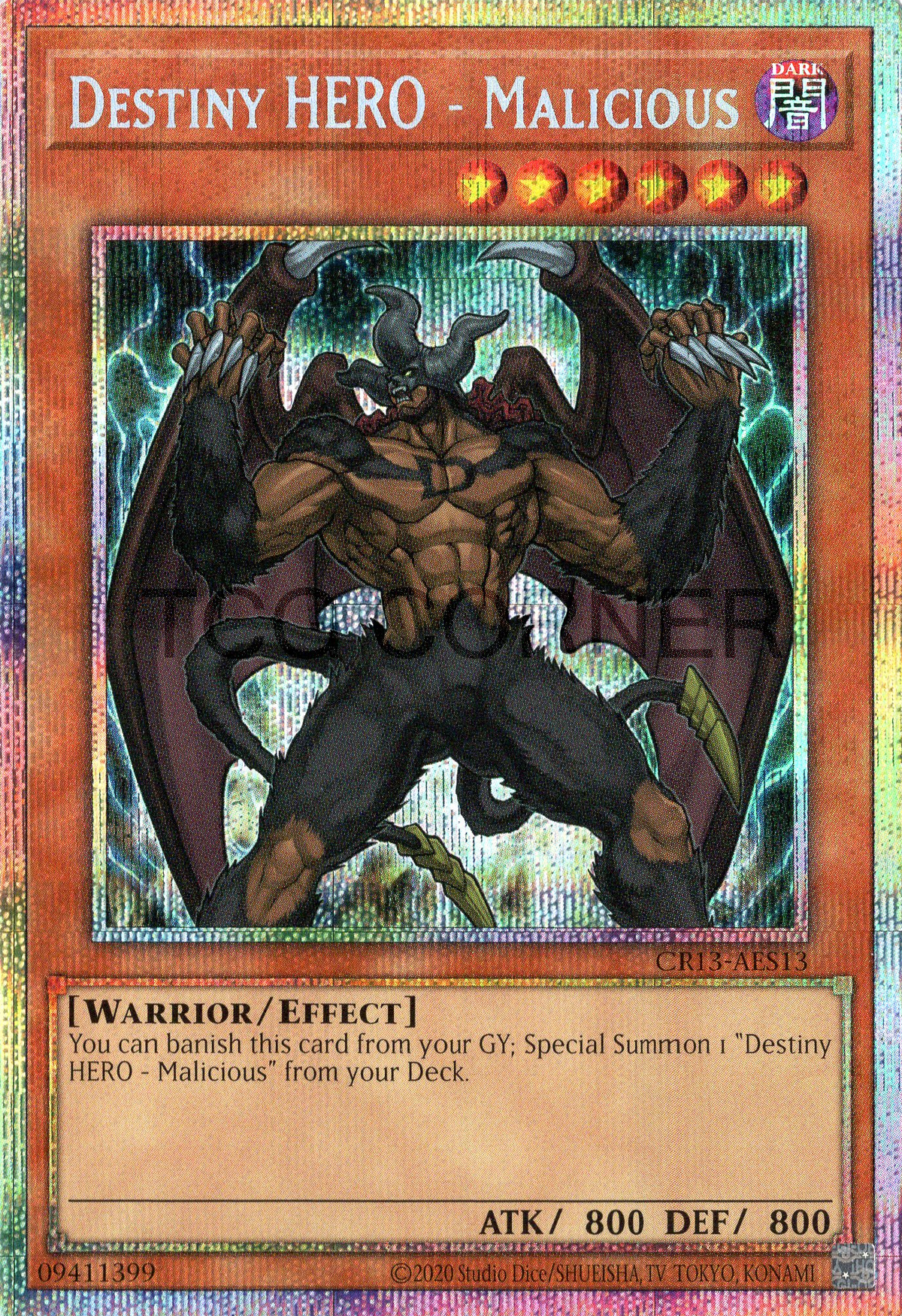 CR13-AES13 Destiny HERO - Malicious (PSER)