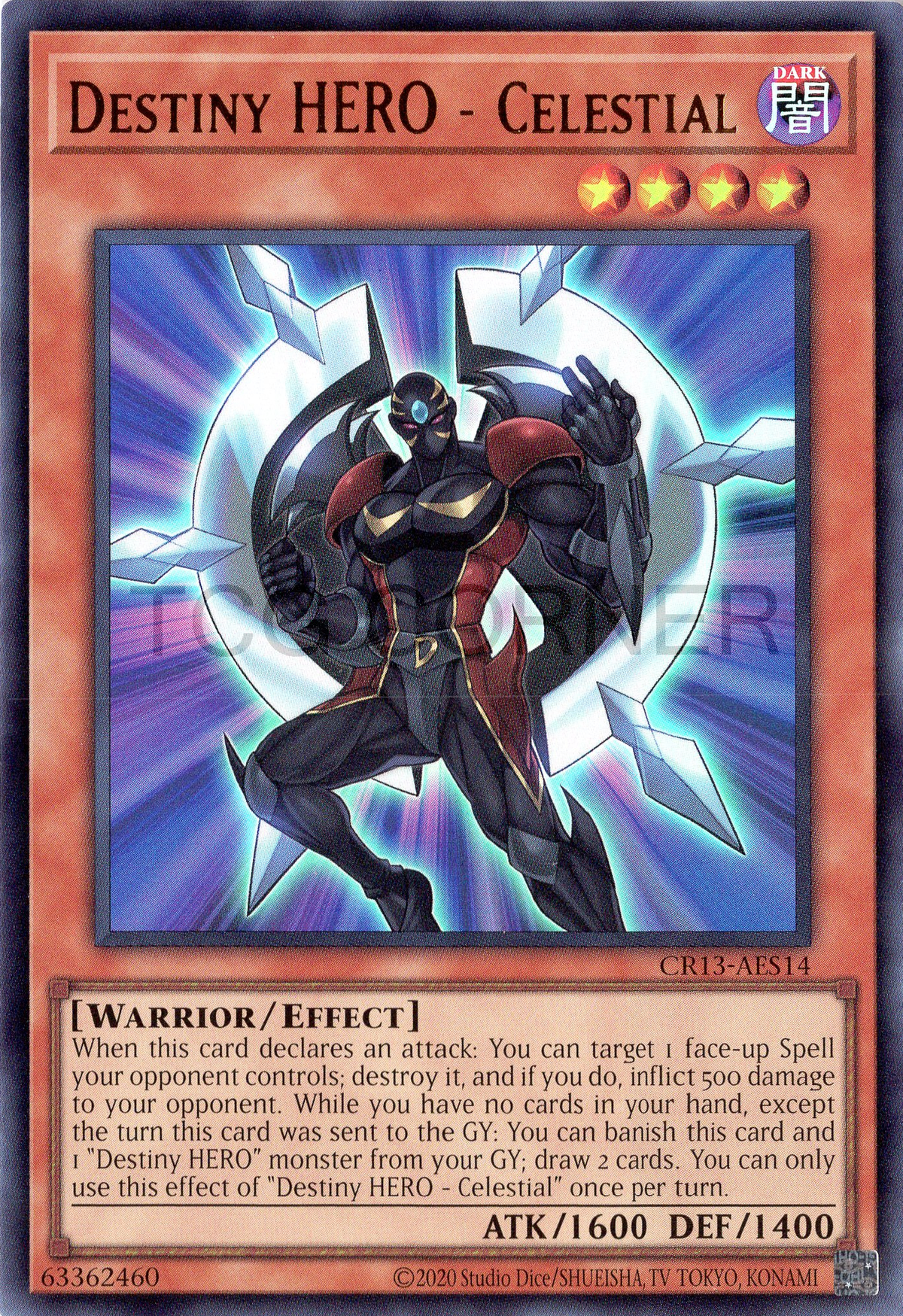 CR13-AES14 Destiny HERO - Celestial (UR)