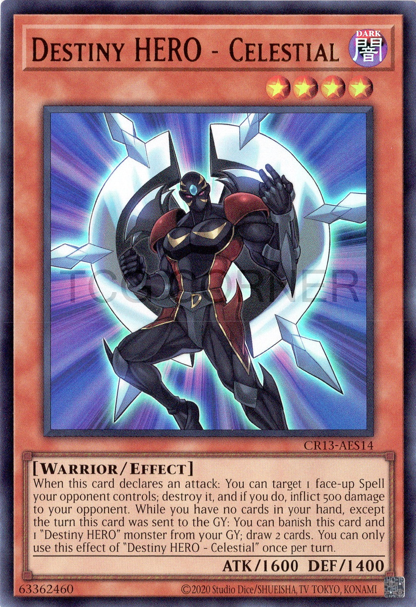 CR13-AES14 Destiny HERO - Celestial (UR)