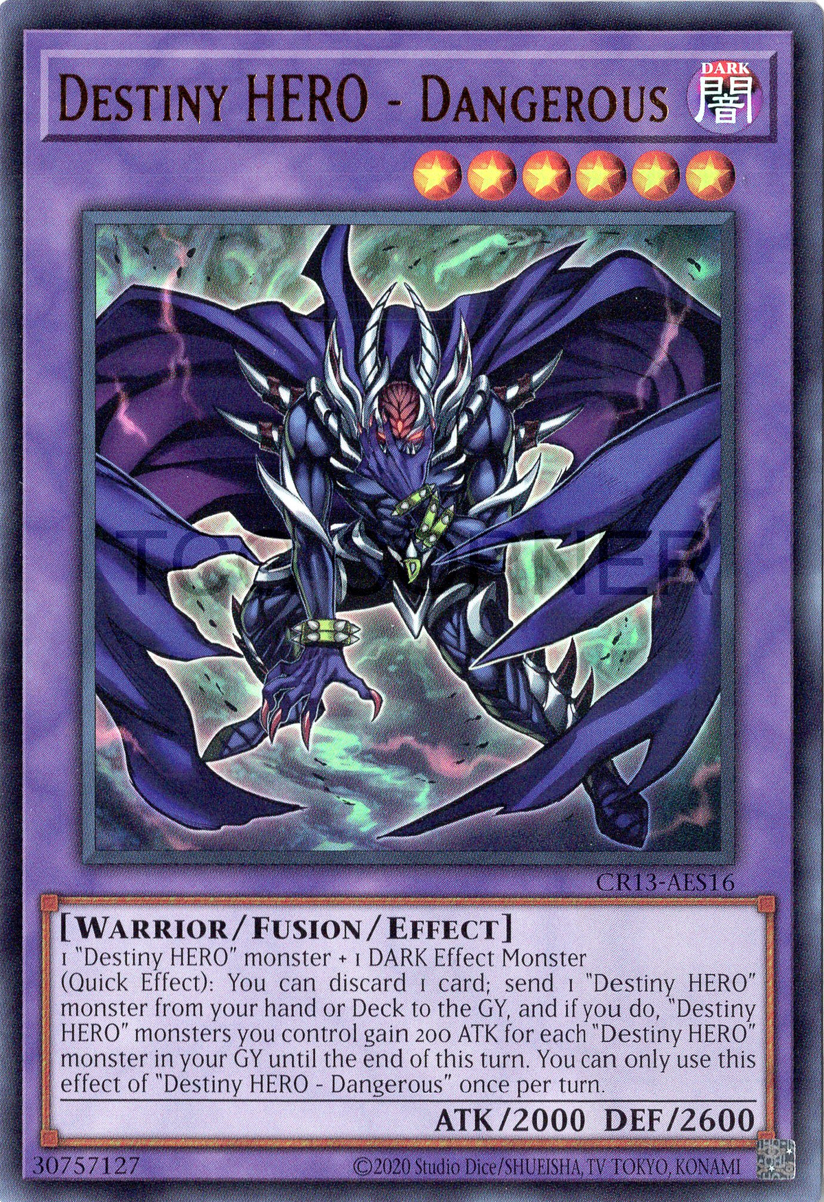 CR13-AES16 Destiny HERO - Dangerous (UR)