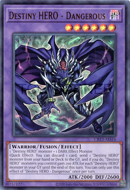 CR13-AES16 Destiny HERO - Dangerous (UR)