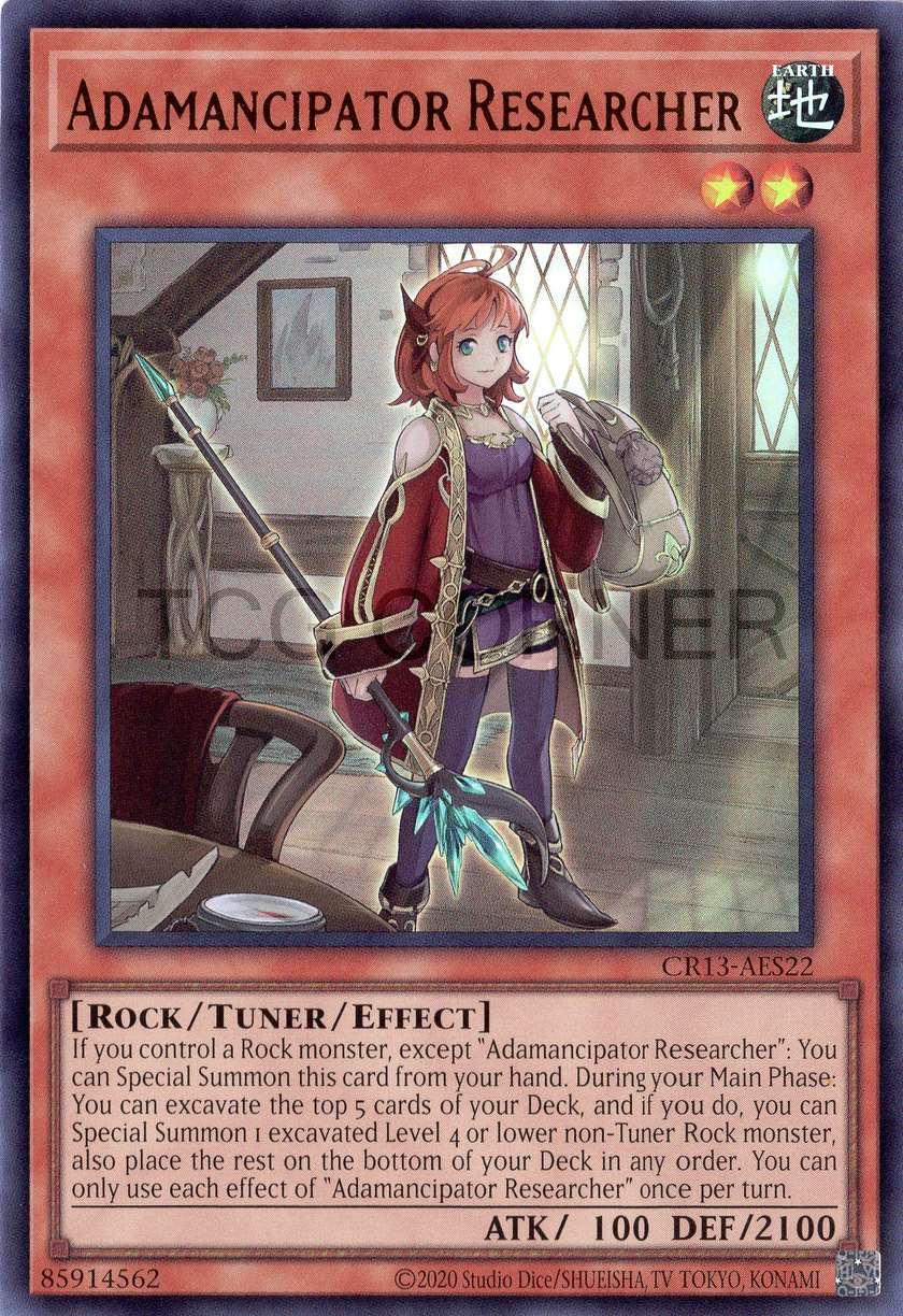 CR13-AES22 Adamancipator Researcher (UR)