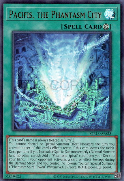 CR13-AES35 Pacifis, the Phantasm City (UR)