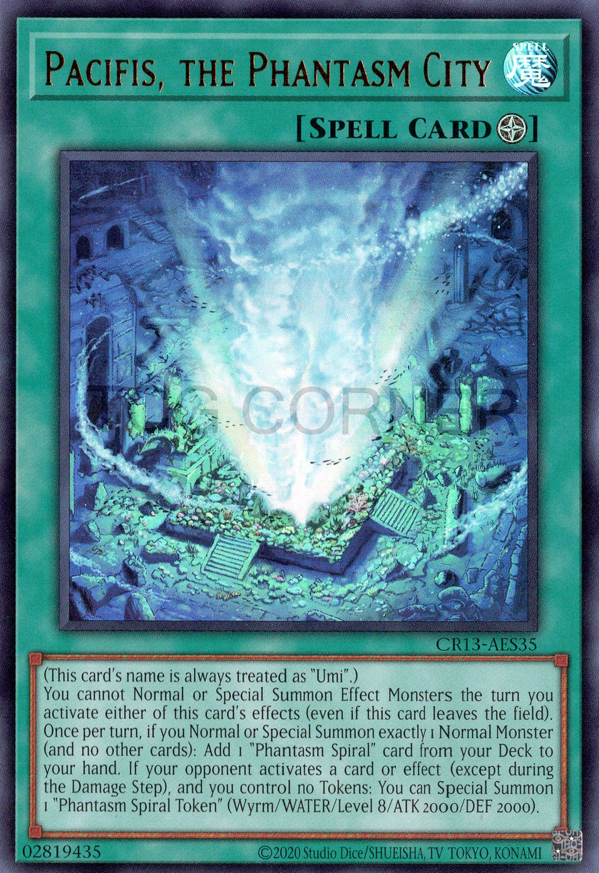 CR13-AES35 Pacifis, the Phantasm City (UR)