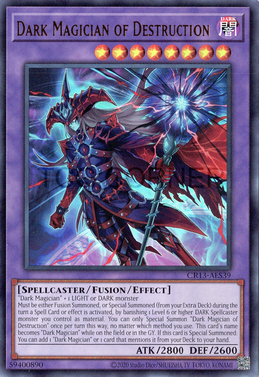CR13-AES39 Dark Magician of Destruction (UR)