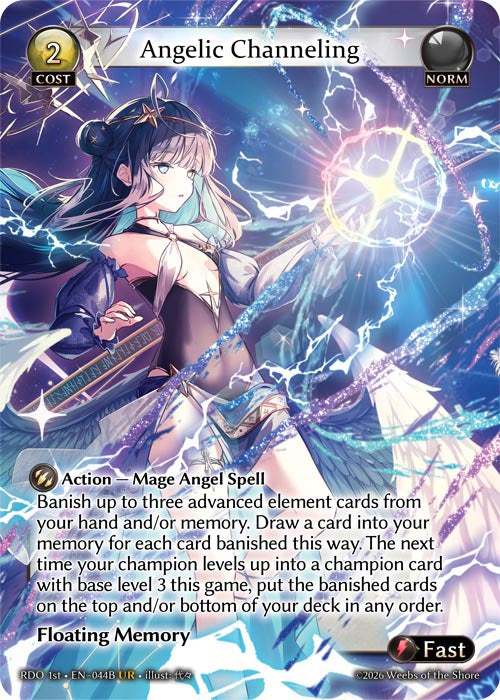 RDO 1st-044B Angelic Channeling (Ultra Rare)