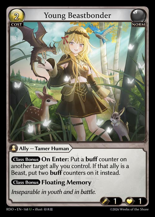RDO-168 Young Beastbonder (Uncommon)
