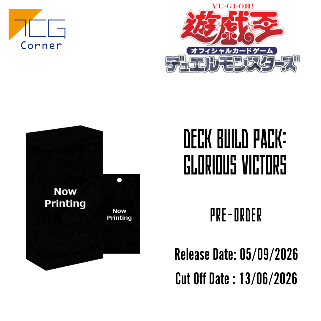 Yu-Gi-Oh! Official Card Game Duel Monsters DECK-BUILD PACK Glorious Victors Pre-Order