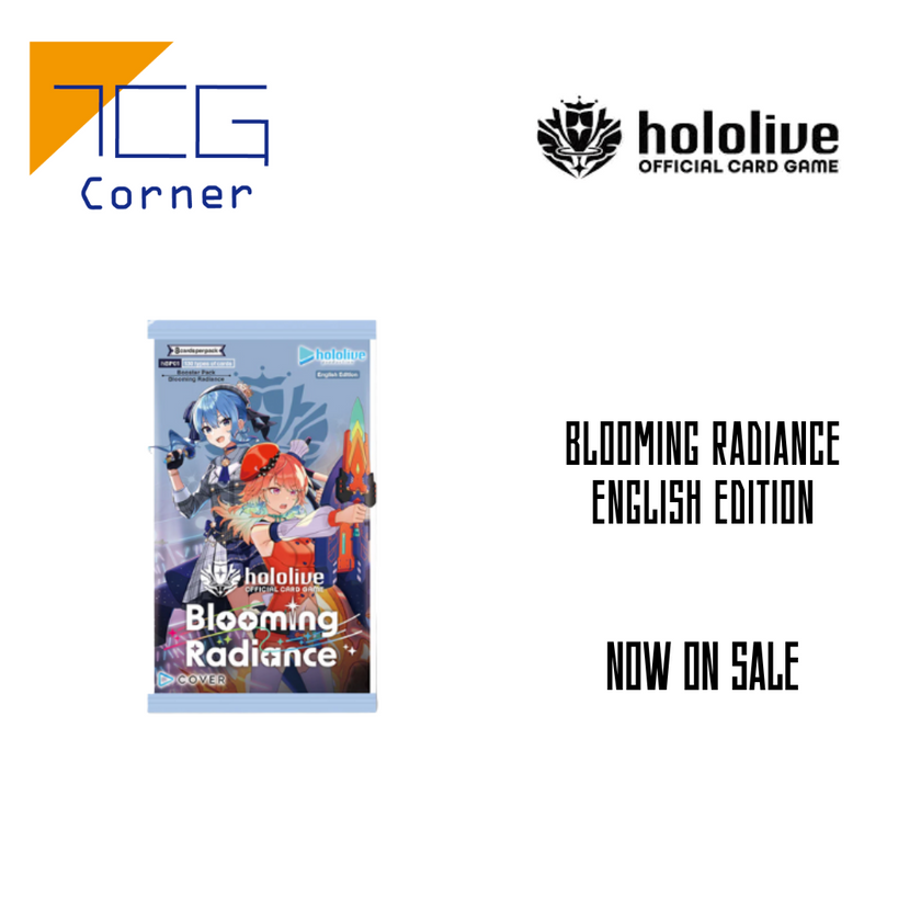 Hololive Official Card Game hBP01e Blooming Radiance Booster (English Edition)