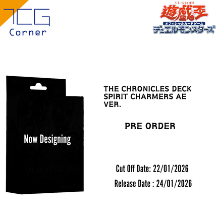 Yu-Gi-Oh! Official Card Game Duel Monsters THE CHRONICLES DECK SPIRIT CHARMERS (Asia English Ver.) Second Pre-Order