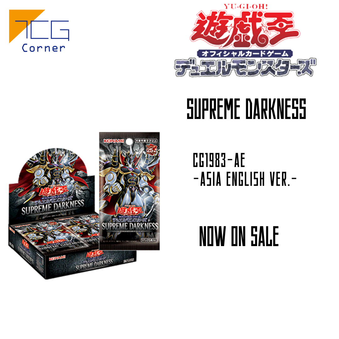 Yu-Gi-Oh! Official Card Game Booster pack - 1207 Supreme Darkness Booster (AE)