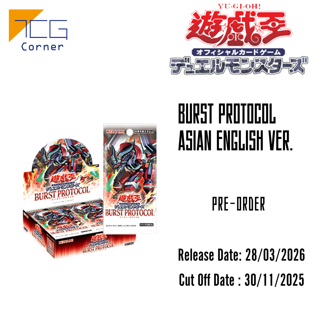 Yu-Gi-Oh! Booster pack- 1303 BURST PROTOCOL Booster (AE) Pre-Order